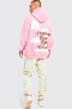 boohooMAN Oversized Skeleton Graphic Hoodie | UK| Hoodies & Sweatshirts