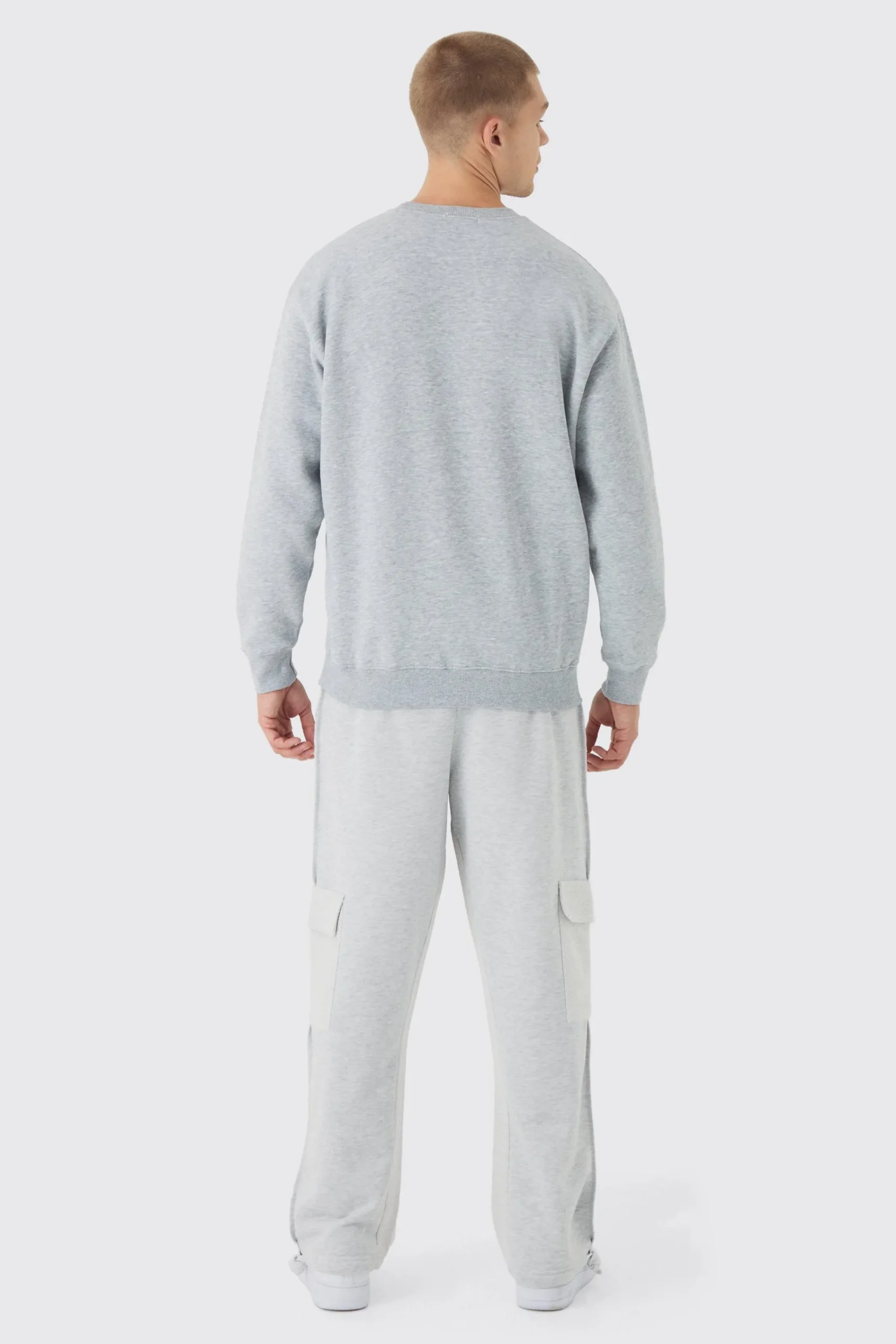 boohooMAN Oversized Skeleton Rose Embroidery Sweatshirt | UK| Hoodies & Sweatshirts