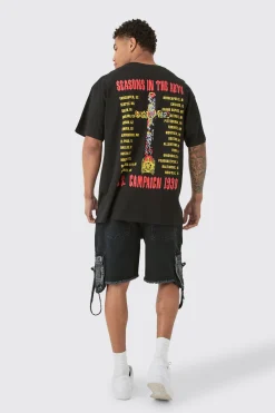 Oversized Slayer Band License T-shirt | UK^boohooMAN Clearance