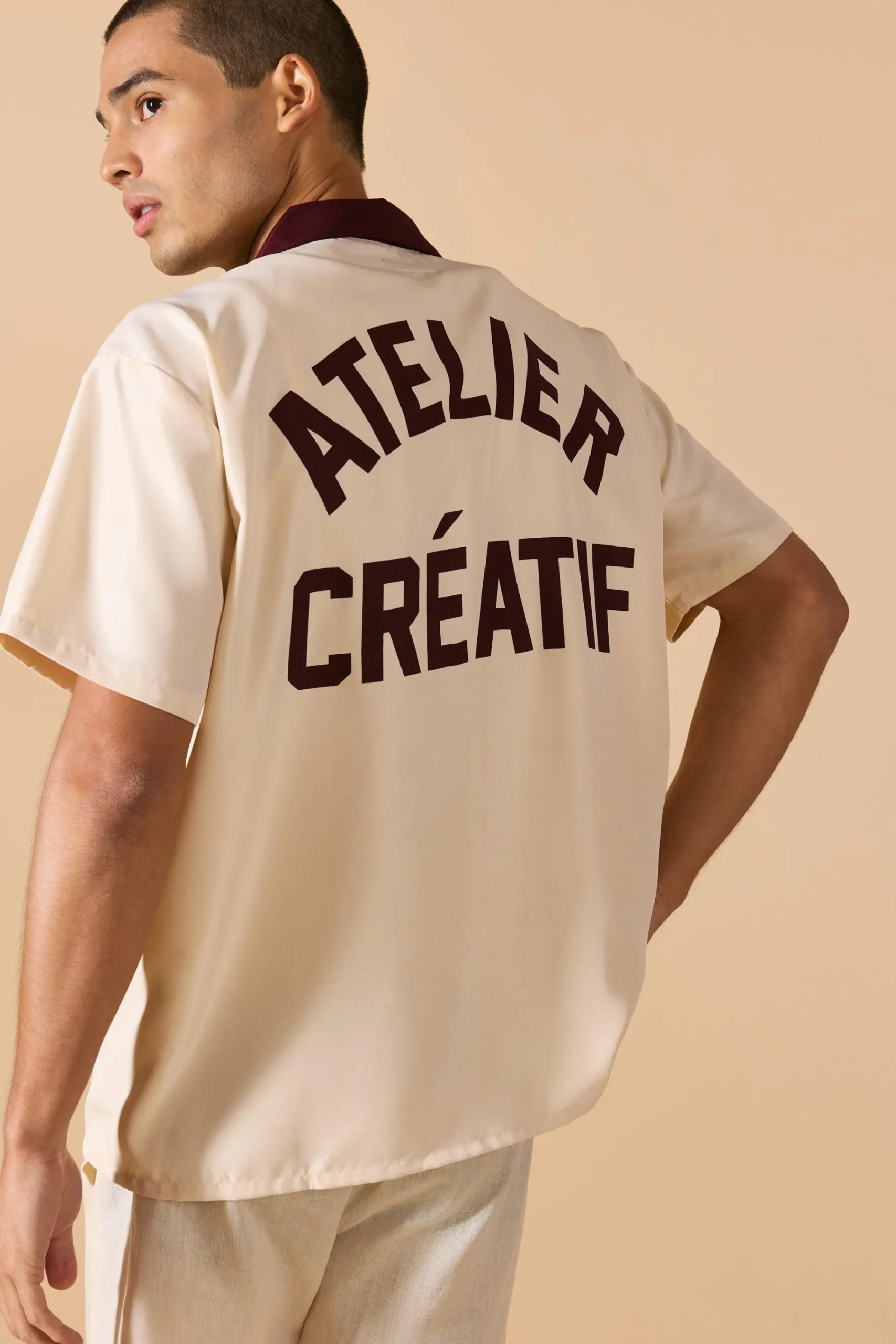 boohooMAN Oversized Soft Twill Bowling Shirt | UK| Shirts