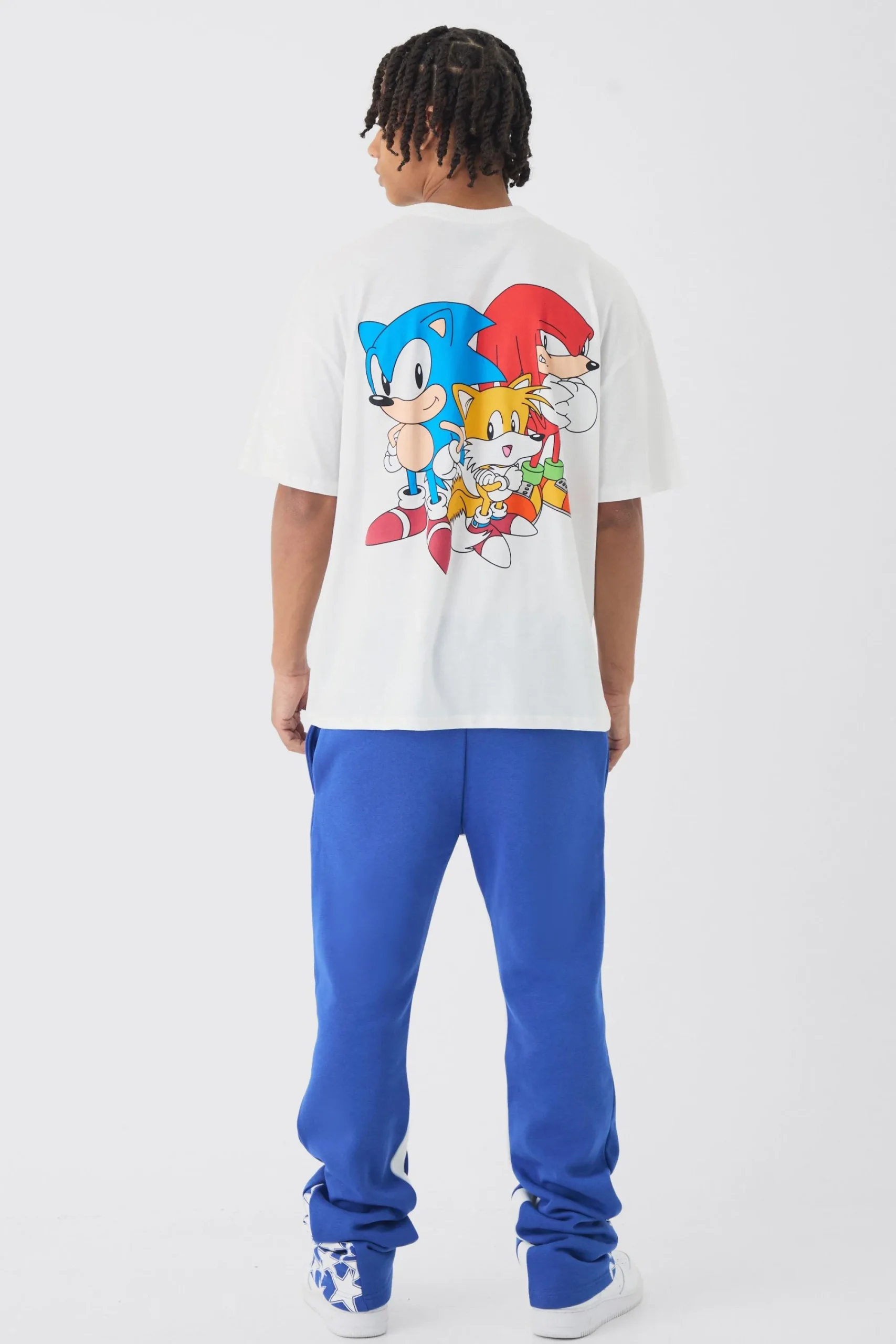 Oversized Sonic And Friends License Print T-Shirt | UK^boohooMAN New