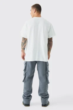 Oversized Spongebob License Print T-shirt | UK^boohooMAN New