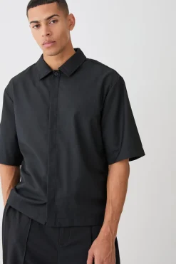 boohooMAN Oversized Stretch Floral Print Shirt | UK| Sets & Co-Ords