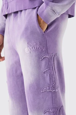 boohooMAN Oversized Sun Bleached 13 Gusset Jogger | UK| Joggers