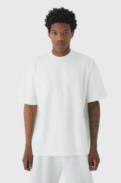 Oversized Super Heavy Premium T-shirt | UK^boohooMAN Discount