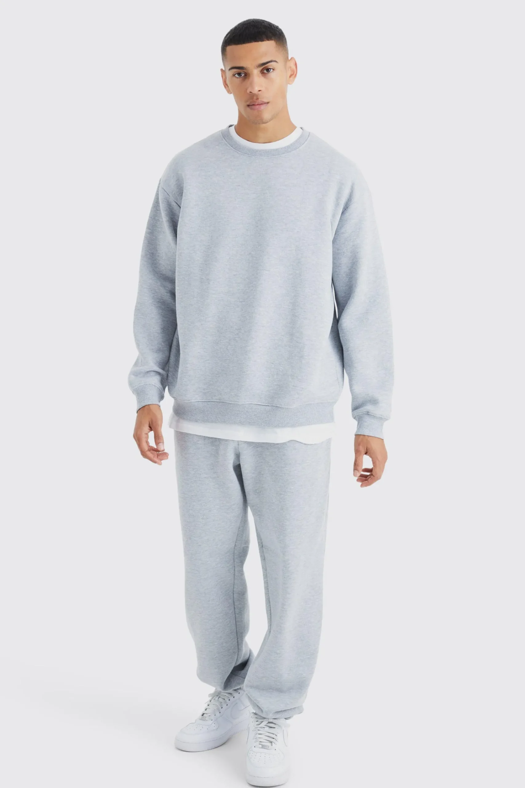 boohooMAN Oversized Sweatshirt Tracksuit | UK| Tracksuits