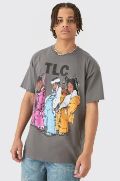 Oversized TLC Wash License T-shirt | UK^boohooMAN Sale