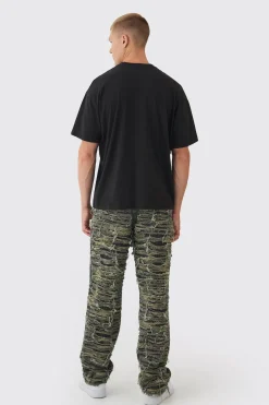 Oversized Tupac License Print T-Shirt | UK^boohooMAN Best