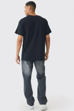 Oversized Tupac License T-shirt | UK^boohooMAN Online