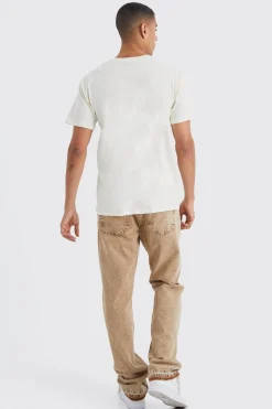 Oversized Valencia Print T-shirt | UK^boohooMAN Discount