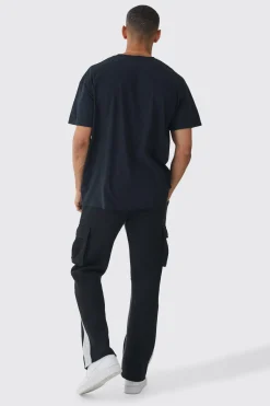 Oversized Vintage Polaroid License Print T-Shirt | UK^boohooMAN Online