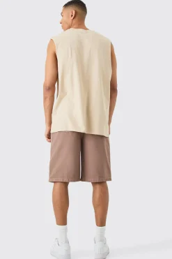 Oversized Volkswagon License Tank | UK^boohooMAN Best