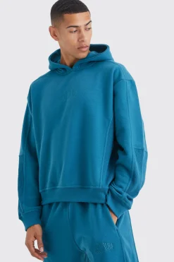 boohooMAN Oversized Waffle Panel Hooded Tracksuit | UK| Tracksuits