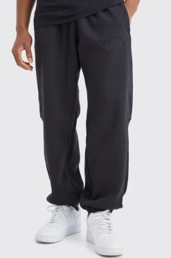 boohooMAN Oversized Waffle Panel Jogger | UK| Trousers|Joggers