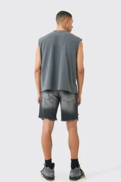 Oversized Wash Boxy Renaissance Worldwide Cherub Tank | UK^boohooMAN Outlet