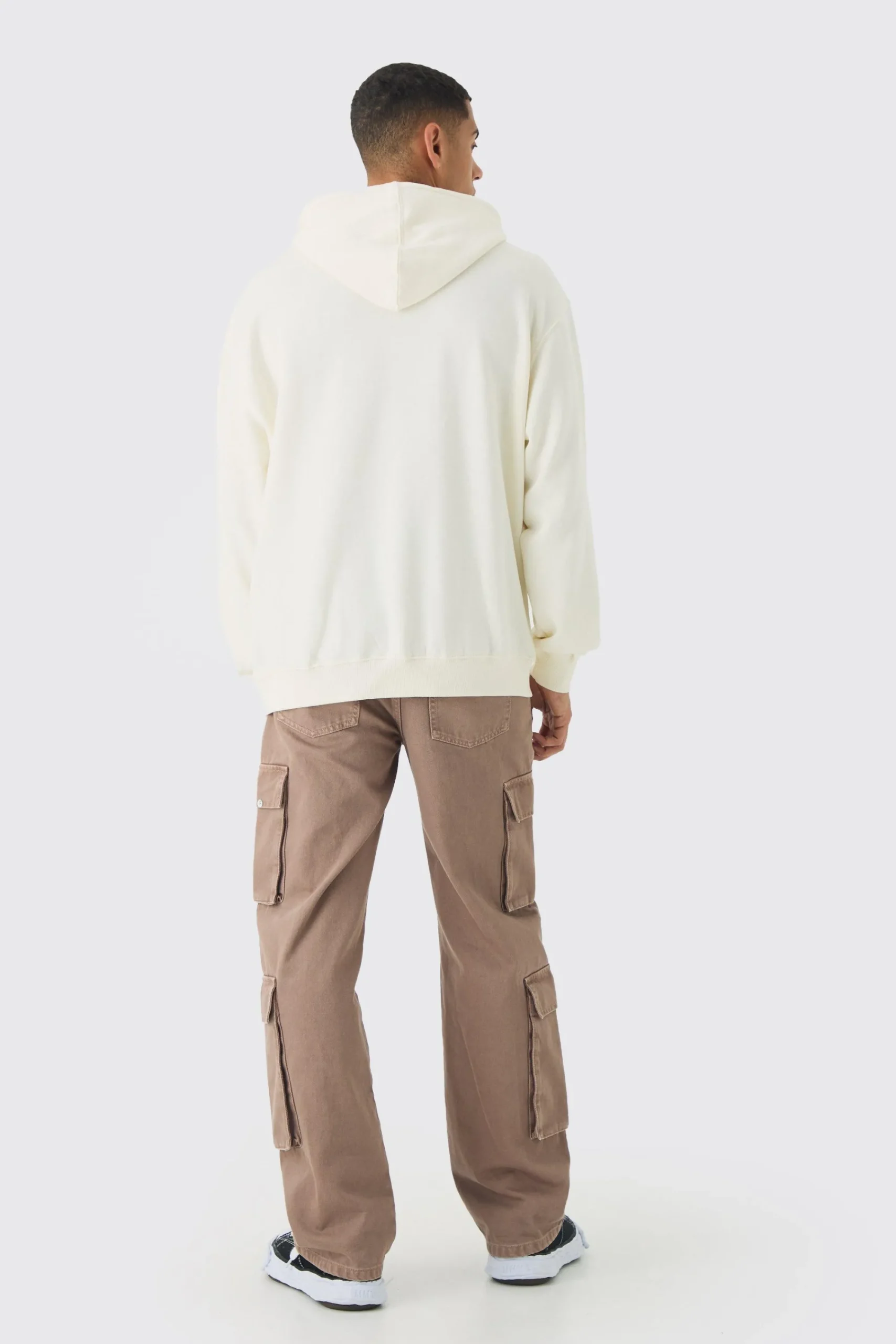 boohooMAN Oversized Washed Flame Horse Print Hoodie | UK| Hoodies & Sweatshirts