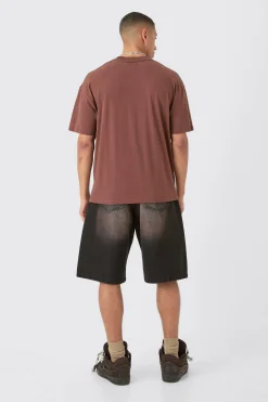 Oversized Washed Golden State Ranch T-shirt | UK^boohooMAN Outlet