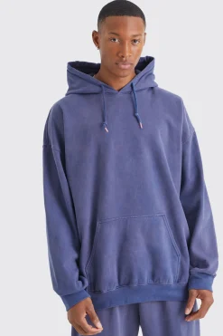 boohooMAN Oversized Washed Hoodie | UK| Hoodies & Sweatshirts