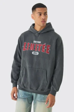 boohooMAN Oversized Washed Limited Edition Hoodie | UK| Hoodies & Sweatshirts