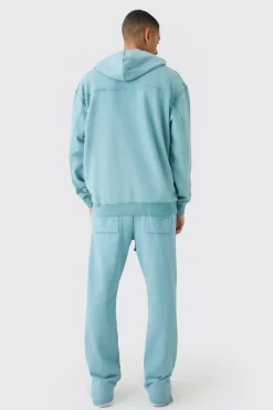 boohooMAN Oversized Washed Quilted Hoodie | UK| Hoodies & Sweatshirts