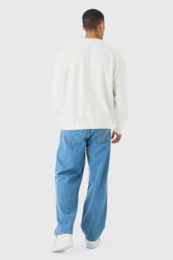 boohooMAN Oversized Washed Sweatshirt | UK| Hoodies & Sweatshirts