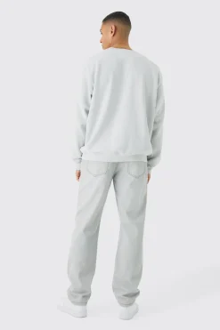 boohooMAN Oversized Washed Sweatshirt | UK| Hoodies & Sweatshirts