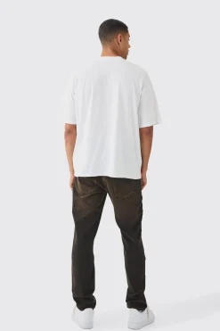 Oversized Western Vintage T-Rex Large Scale Print T-Shirt | UK^boohooMAN Best