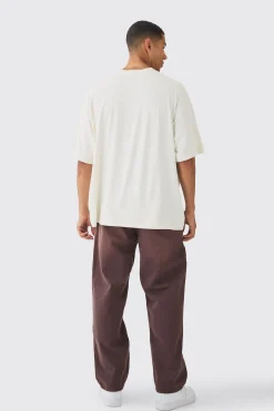 Oversized Western Worldwide Tiger Large Scale Wash Print T-Shirt | UK^boohooMAN