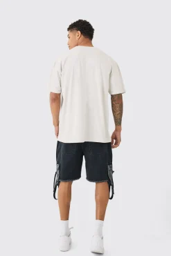 Oversized Yugioh GX License Wash Print T-shirt | UK^boohooMAN Best