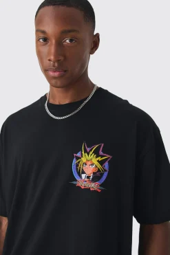 Oversized Yugioh License T-shirt | UK^boohooMAN Hot
