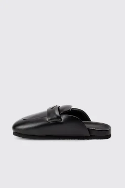 boohooMAN Padded Man Tab Mule In | UK| Sliders & Slippers