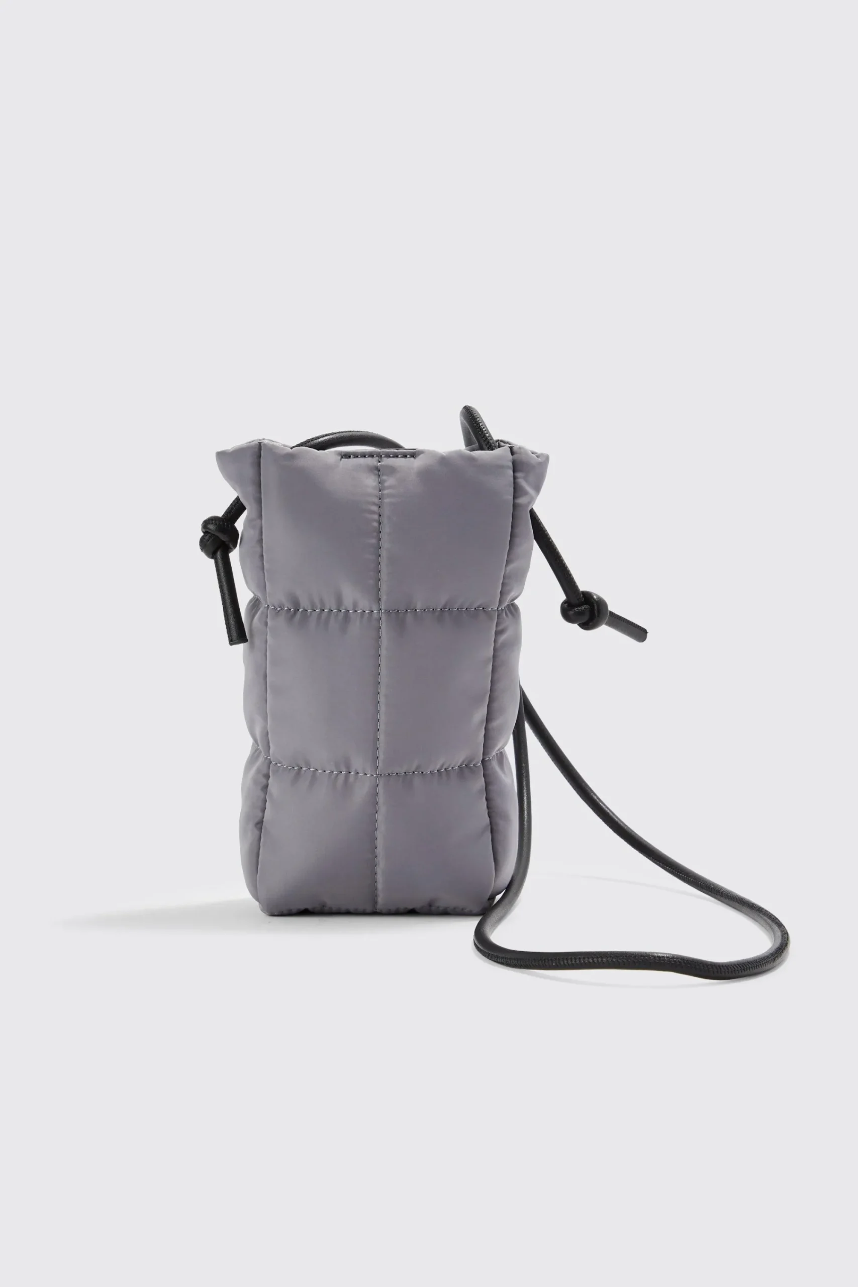 boohooMAN Padded Quilted Bottle Holder | UK| Bags & Wallets