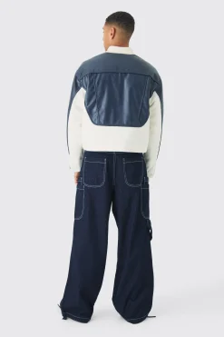 boohooMAN Parachute Rigid Denim Jeans | UK| Trousers|Jeans