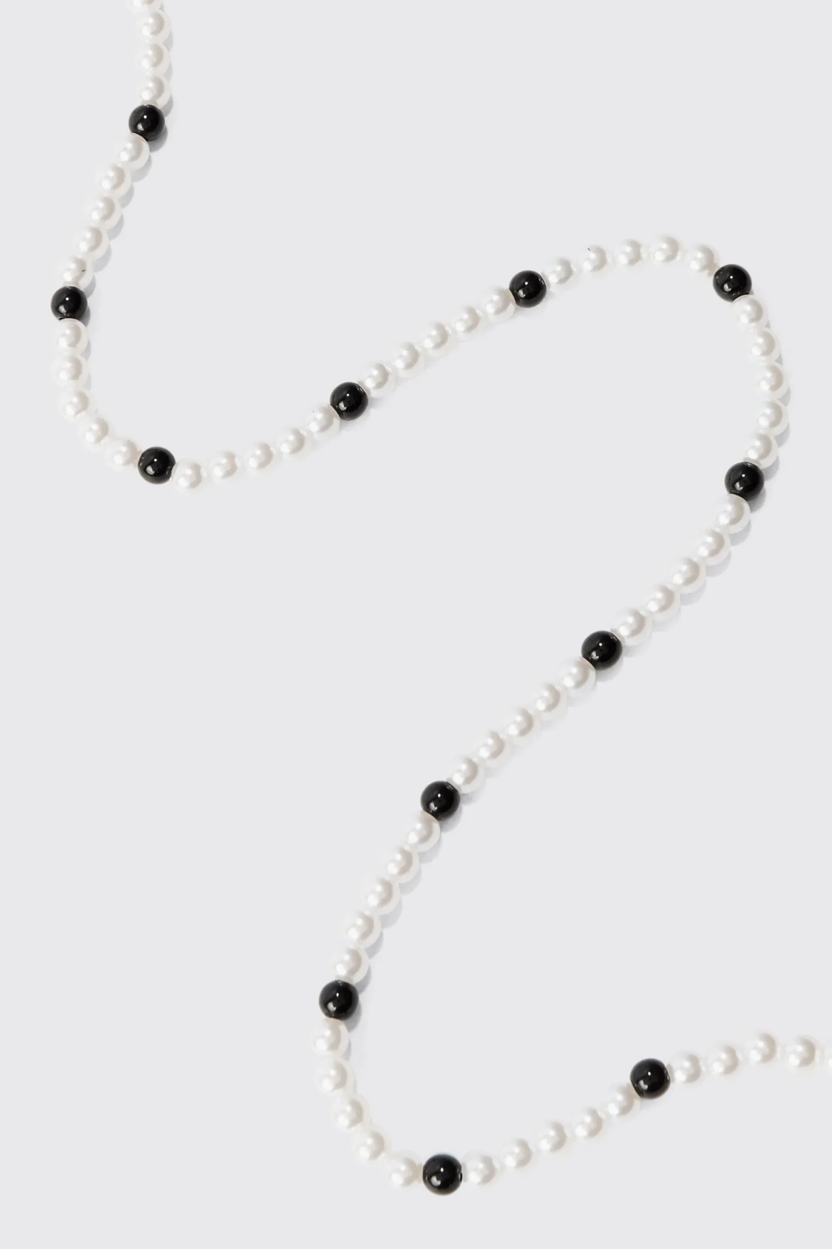 boohooMAN Pearl And Bead Necklace | UK| Jewellery & Watches