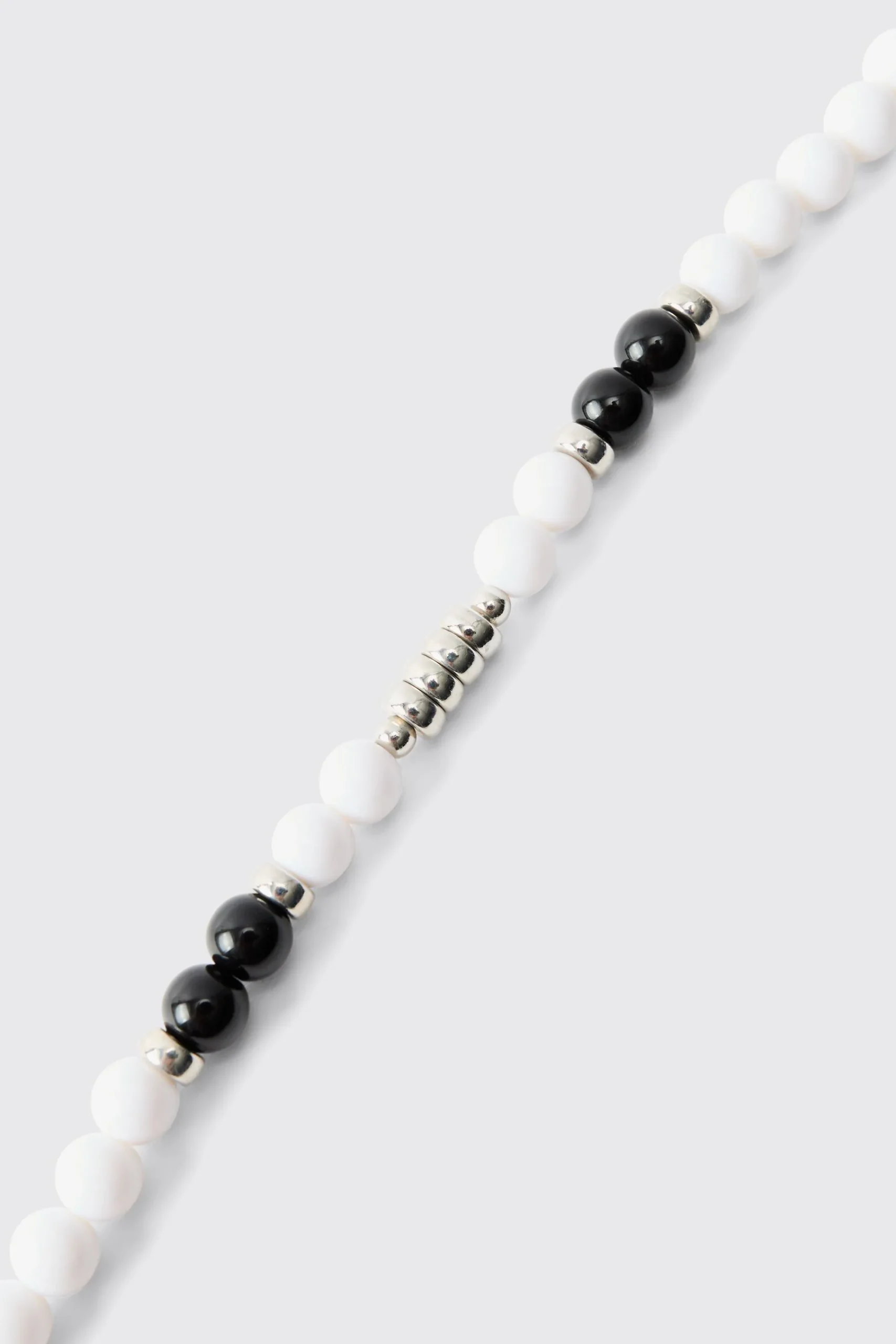 boohooMAN Pearl Bead Bracelet In | UK| Jewellery & Watches