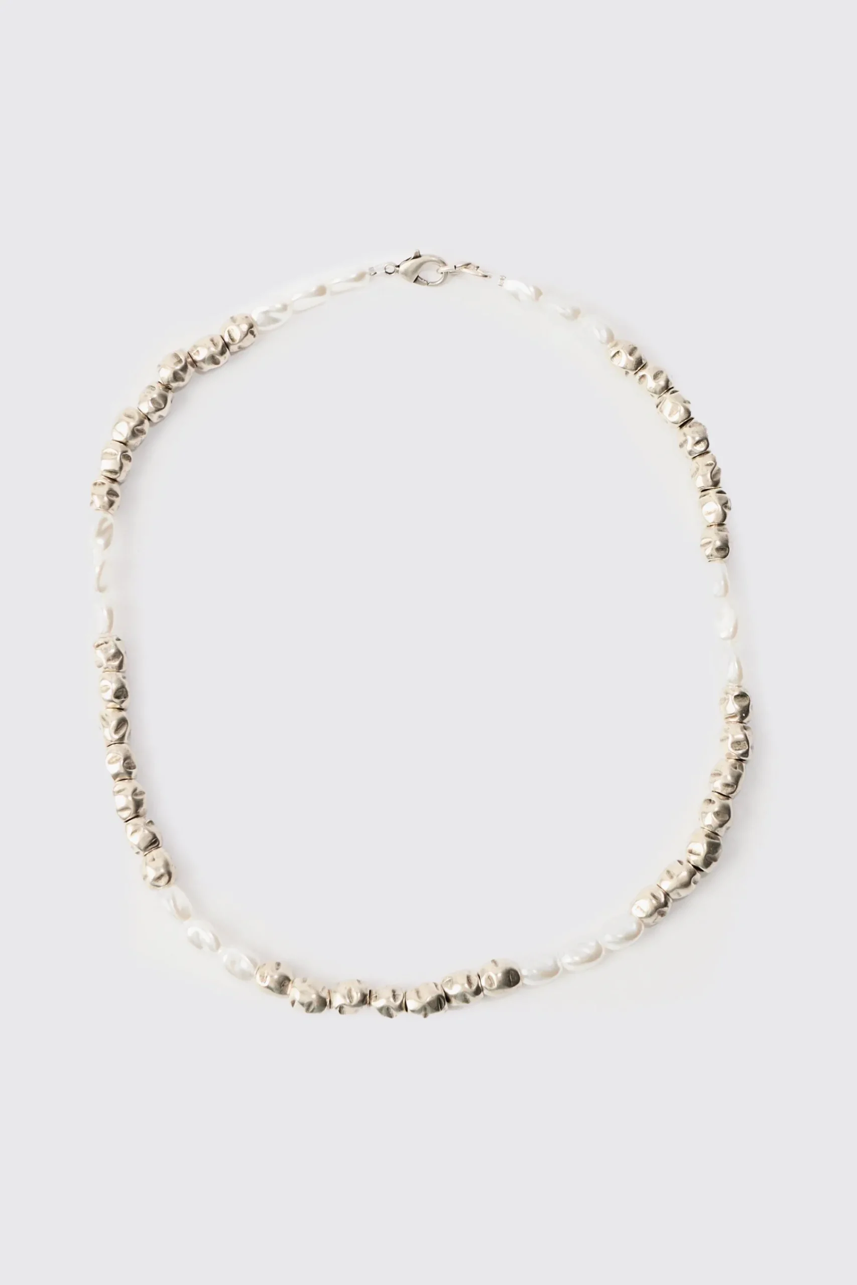 boohooMAN Pearl Bead Necklace | UK| Jewellery & Watches