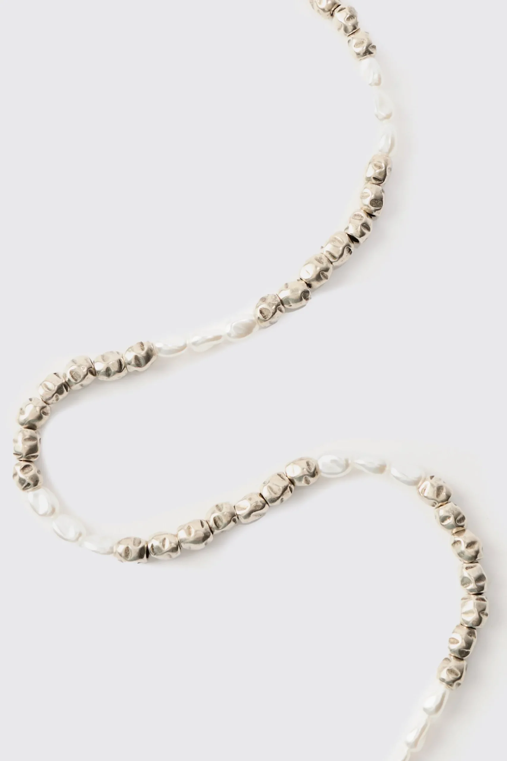 boohooMAN Pearl Bead Necklace | UK| Jewellery & Watches