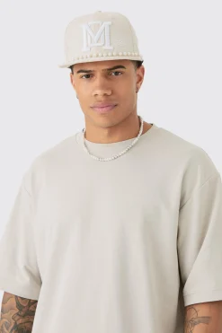 boohooMAN Pearl Embellishment Snapback In | UK| Hats & Caps
