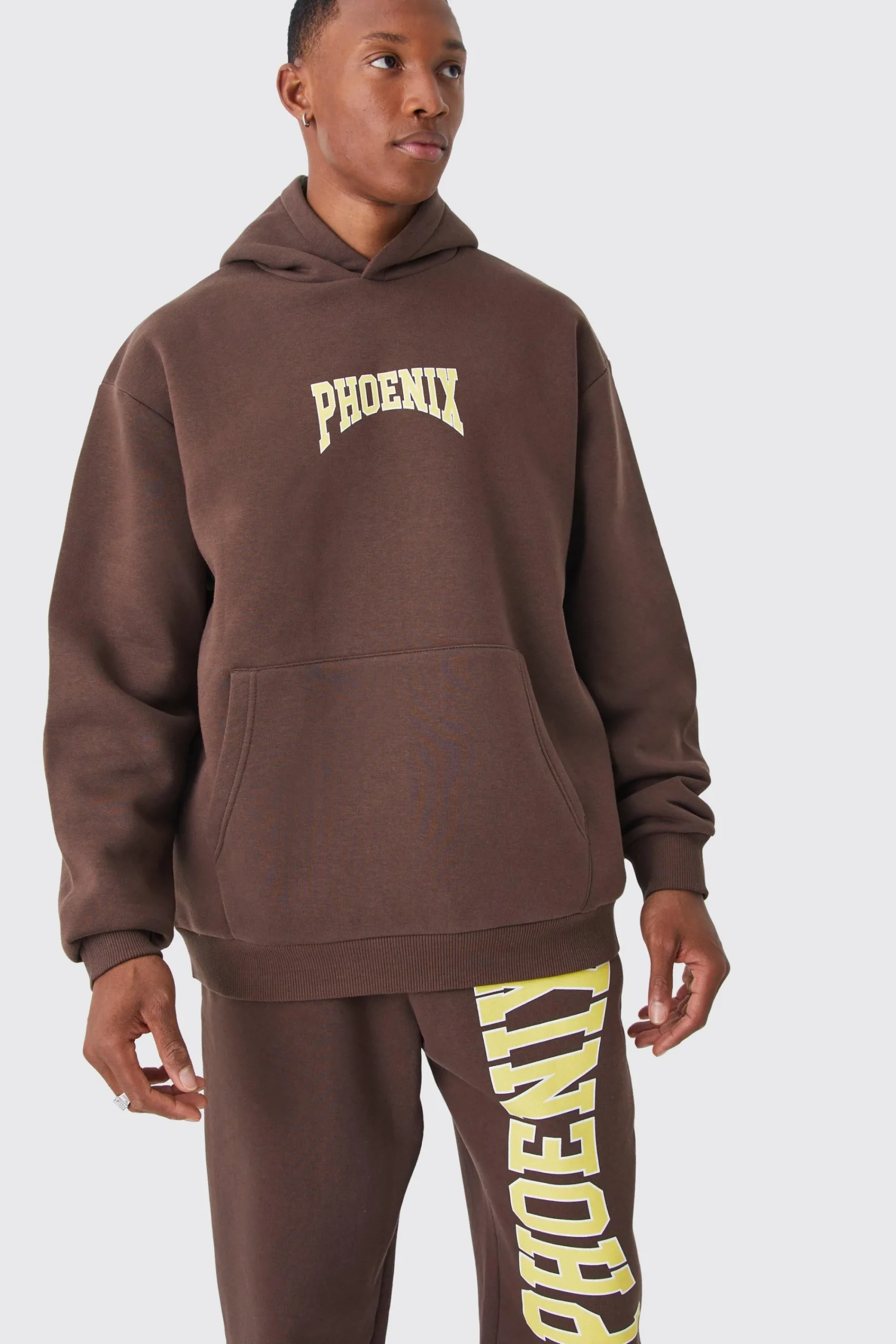 boohooMAN Phoenix Oversized Hooded Tracksuit | UK| Tracksuits