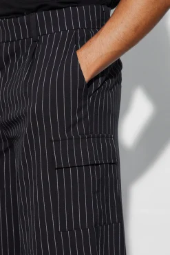 boohooMAN Pinstripe Overlay Oversized Suit | UK| Suits & Tailoring