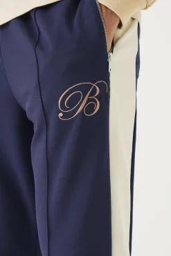 boohooMAN Pique Panel B Embroidered Jogger | UK| Trousers|Joggers
