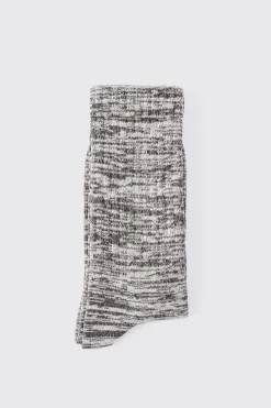 boohooMAN Plain Marl Socks In Grey | UK| Underwear & Socks|Underwear & Socks