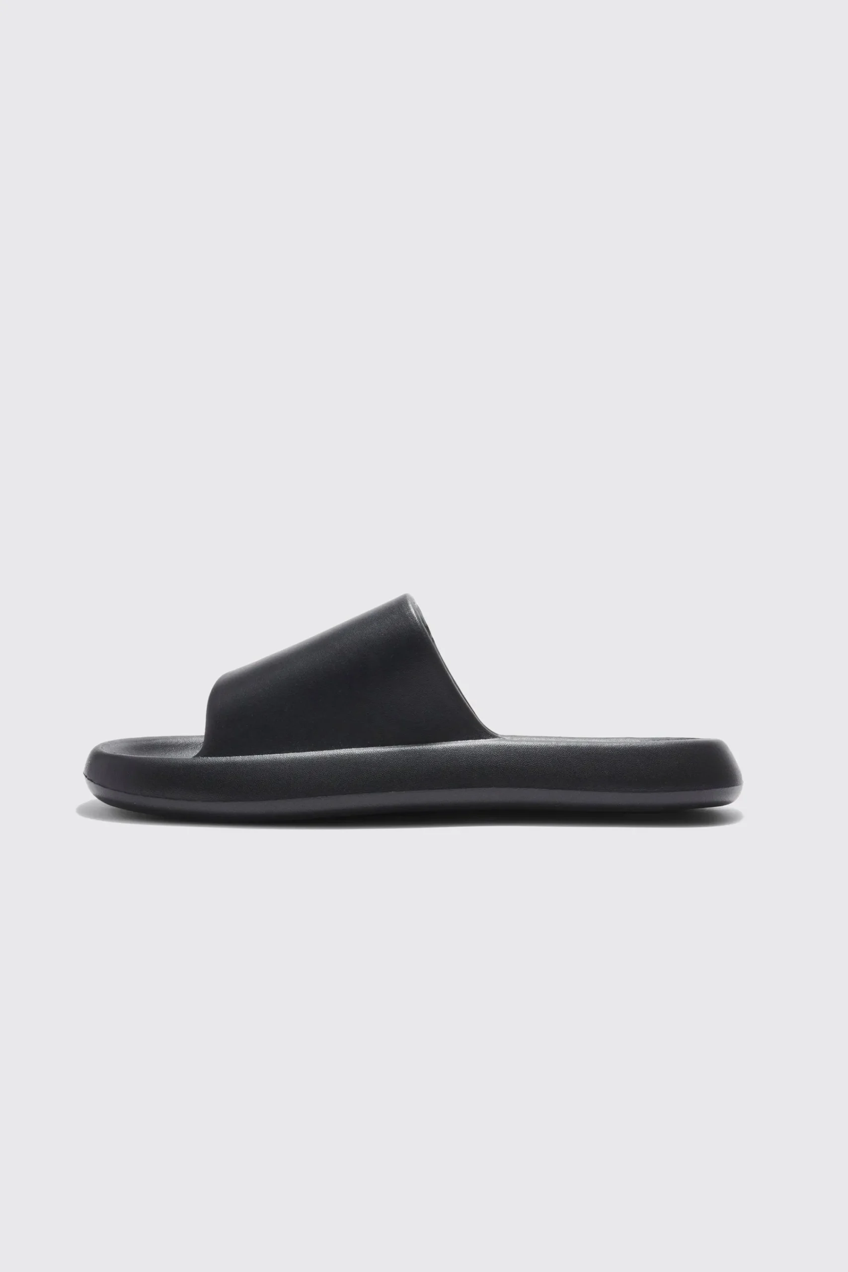 boohooMAN Plain Moulded Slider | UK| Sliders & Slippers