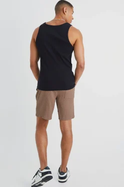 boohooMAN Pleated Mid Length Short | UK| Sets & Co-Ords