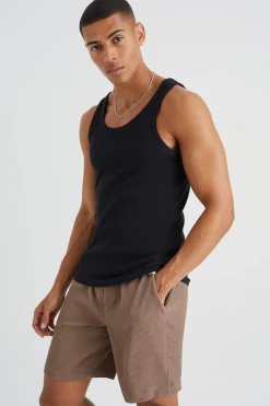 boohooMAN Pleated Mid Length Short | UK| Sets & Co-Ords