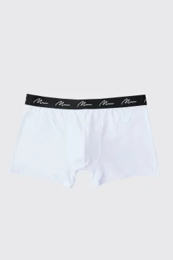 boohooMAN Plus 7 Pack Man Dash Repeat Classic Trunks | UK| Underwear & Socks|Underwear & Socks