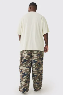 Plus 2 Pack Oversized T-shirt | UK^boohooMAN New