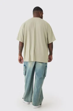 Plus 2 Pack Oversized T-shirt | UK^boohooMAN Outlet