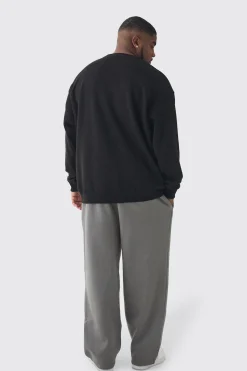 boohooMAN Plus Balaclava Graphic Oversized Sweatshirt | UK| Hoodies & Sweatshirts