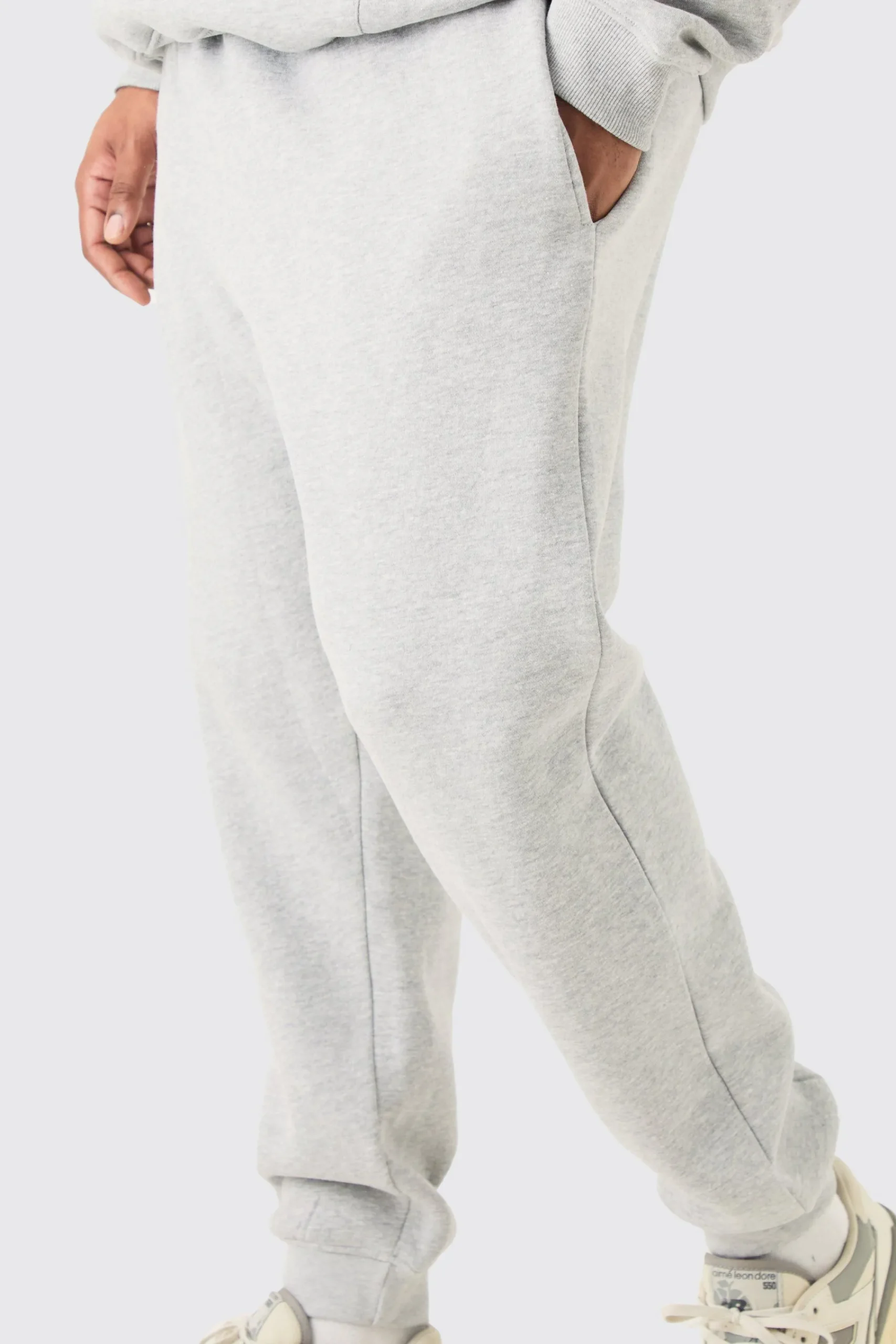 boohooMAN Plus Basic Slim Fit Jogger In | UK| Trousers|Joggers